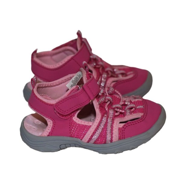 Koala Kids Pink Water Shoes 7 Baby Girl - Picture 4 of 9